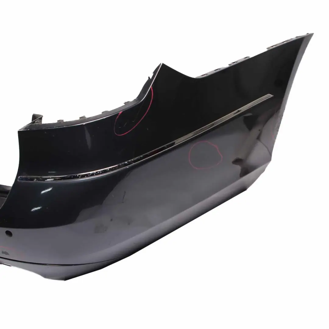 Bumper Estate Trim Panel Cover Tenorite Grey Metallic - 755 to Mercedes S212 Rear with Part number A2128809445 Mercedes S212 Rear Bumper Estate Trim Panel Cover Tenorite Grey Metallic - 755 - SKU A2128809445-TNG - Part number A2128809445