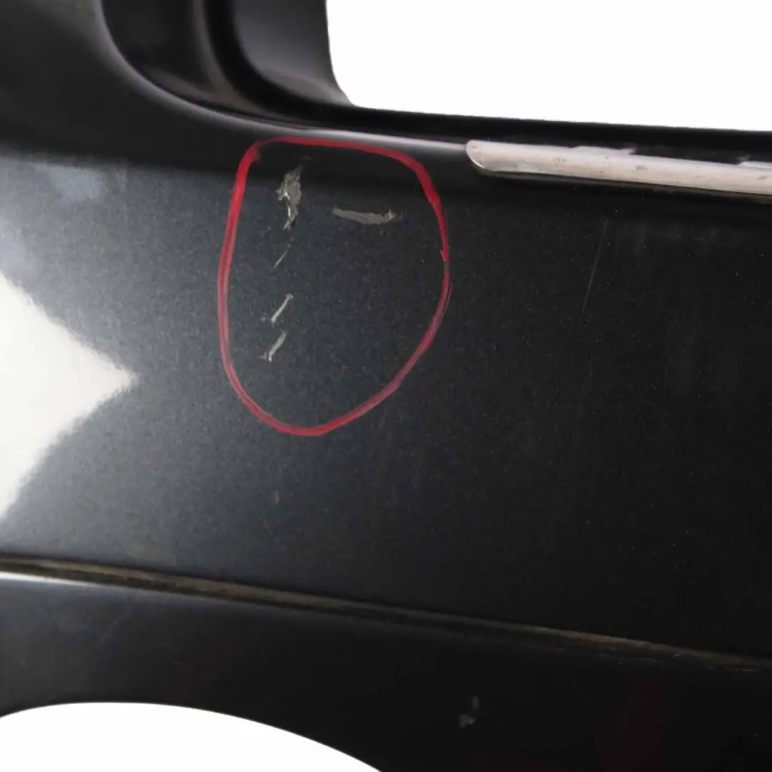 Bumper Estate Trim Panel Cover Tenorite Grey Metallic - 755 to Mercedes S212 Rear with Part number A2128809445 Mercedes S212 Rear Bumper Estate Trim Panel Cover Tenorite Grey Metallic - 755 - SKU A2128809445-TNG - Part number A2128809445