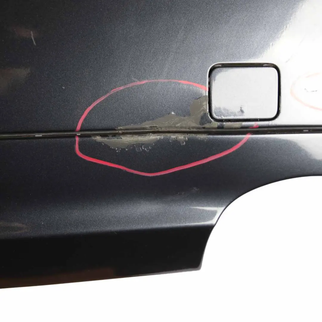 Bumper Estate Trim Panel Cover Tenorite Grey Metallic - 755 to Mercedes S212 Rear with Part number A2128809445 Mercedes S212 Rear Bumper Estate Trim Panel Cover Tenorite Grey Metallic - 755 - SKU A2128809445-TNG - Part number A2128809445