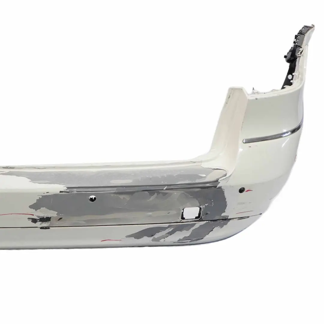 Bumper Sport Trim Panel Calcite White - 650 to Mercedes S212 Estate Rear with Part number A2128809745 Mercedes S212 Estate Rear Bumper Sport Trim Panel Calcite White - 650 - SKU A2128809745-CW - Part number A2128809745