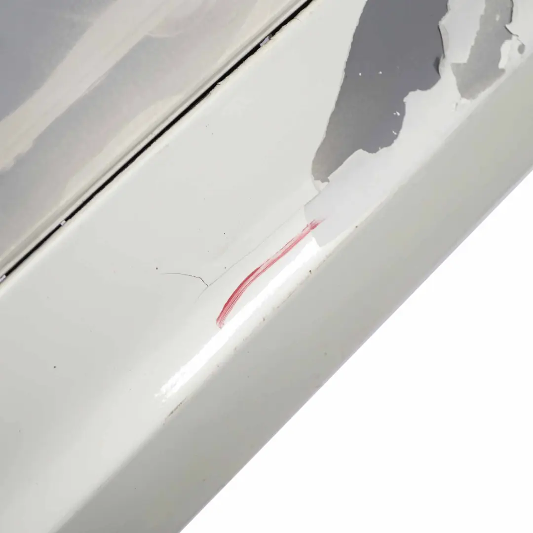 Bumper Sport Trim Panel Calcite White - 650 to Mercedes S212 Estate Rear with Part number A2128809745 Mercedes S212 Estate Rear Bumper Sport Trim Panel Calcite White - 650 - SKU A2128809745-CW - Part number A2128809745