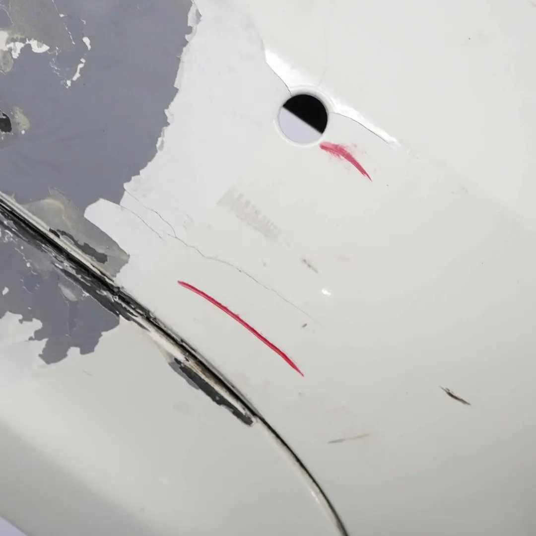 Bumper Sport Trim Panel Calcite White - 650 to Mercedes S212 Estate Rear with Part number A2128809745 Mercedes S212 Estate Rear Bumper Sport Trim Panel Calcite White - 650 - SKU A2128809745-CW - Part number A2128809745