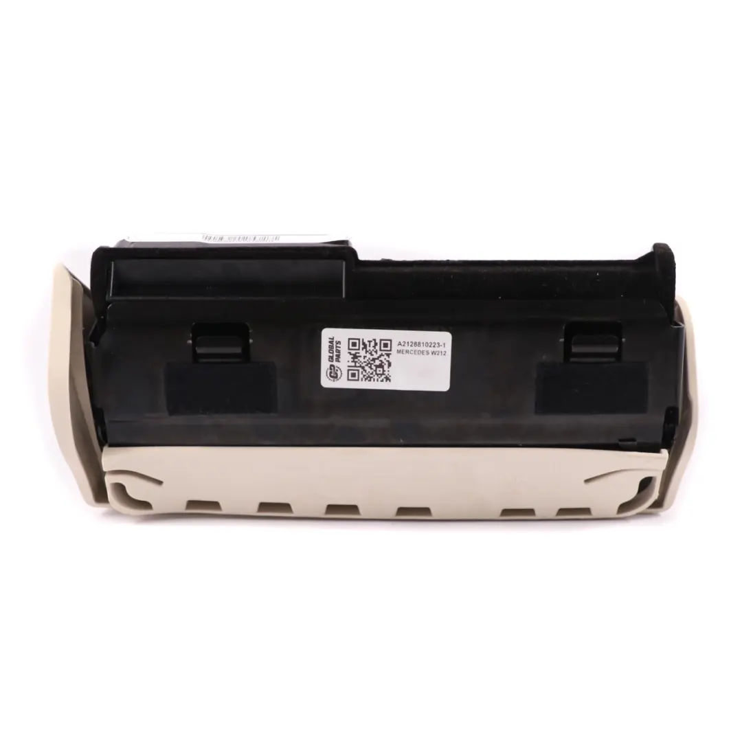  Vano portaoggetti Mercedes W212 W218 Scomparto destro Beige - SKU A2128810223-1 - Numero di parte A2128810223