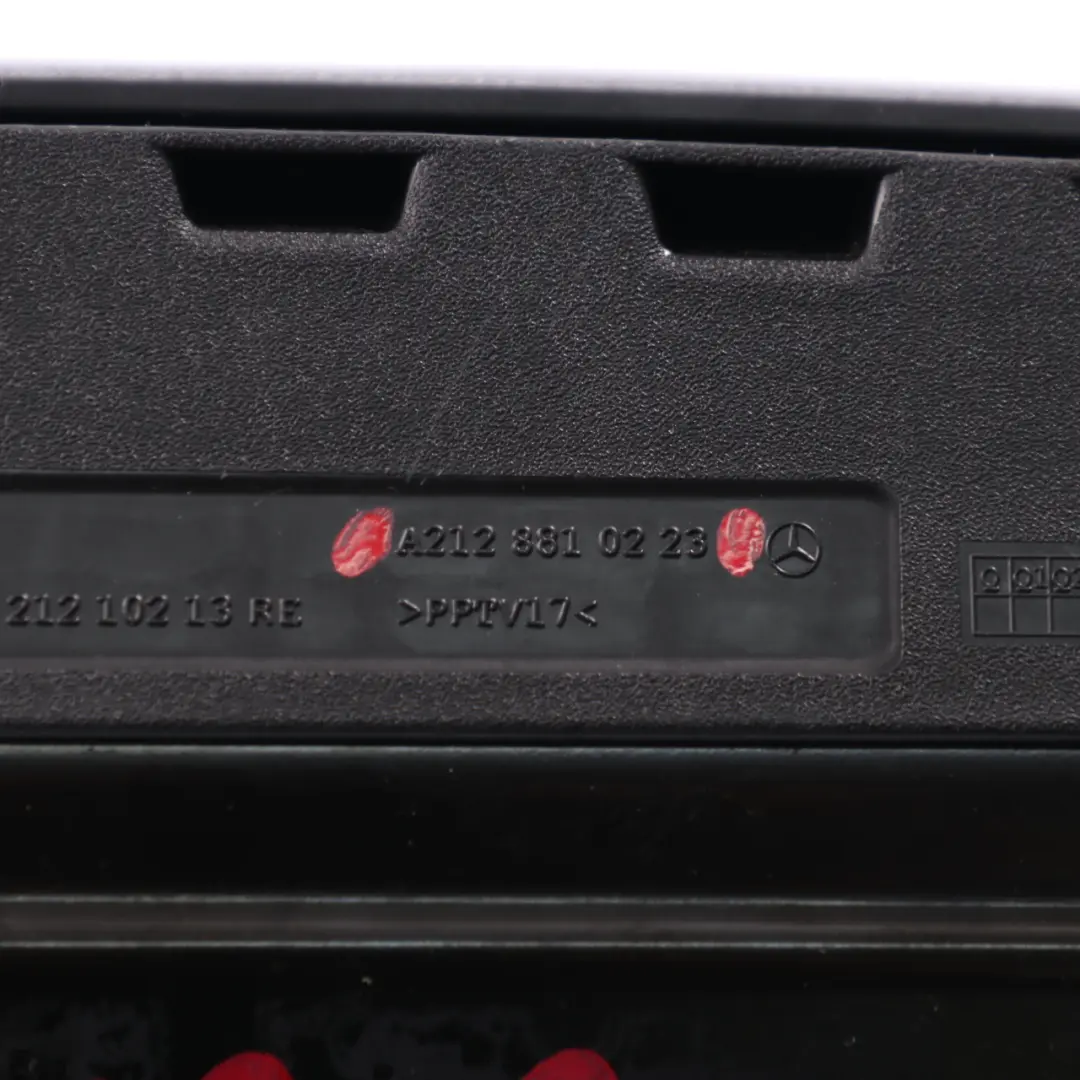 Storage Compartment Front Right O/S to Mercedes W212 Seat with Part number A2128810223 Mercedes W212 Seat Storage Compartment Front Right O/S - SKU A2128810223 - Part number A2128810223