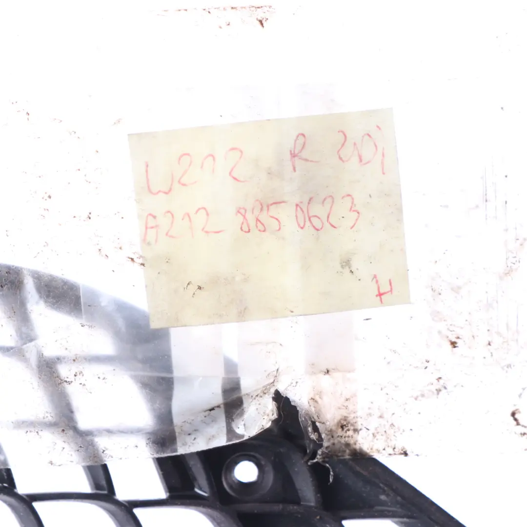  Grill Mercedes W212 Front Bumper Mesh Grill Cover Bottom Right O/S - SKU A2128850623 - Part number A2128850623