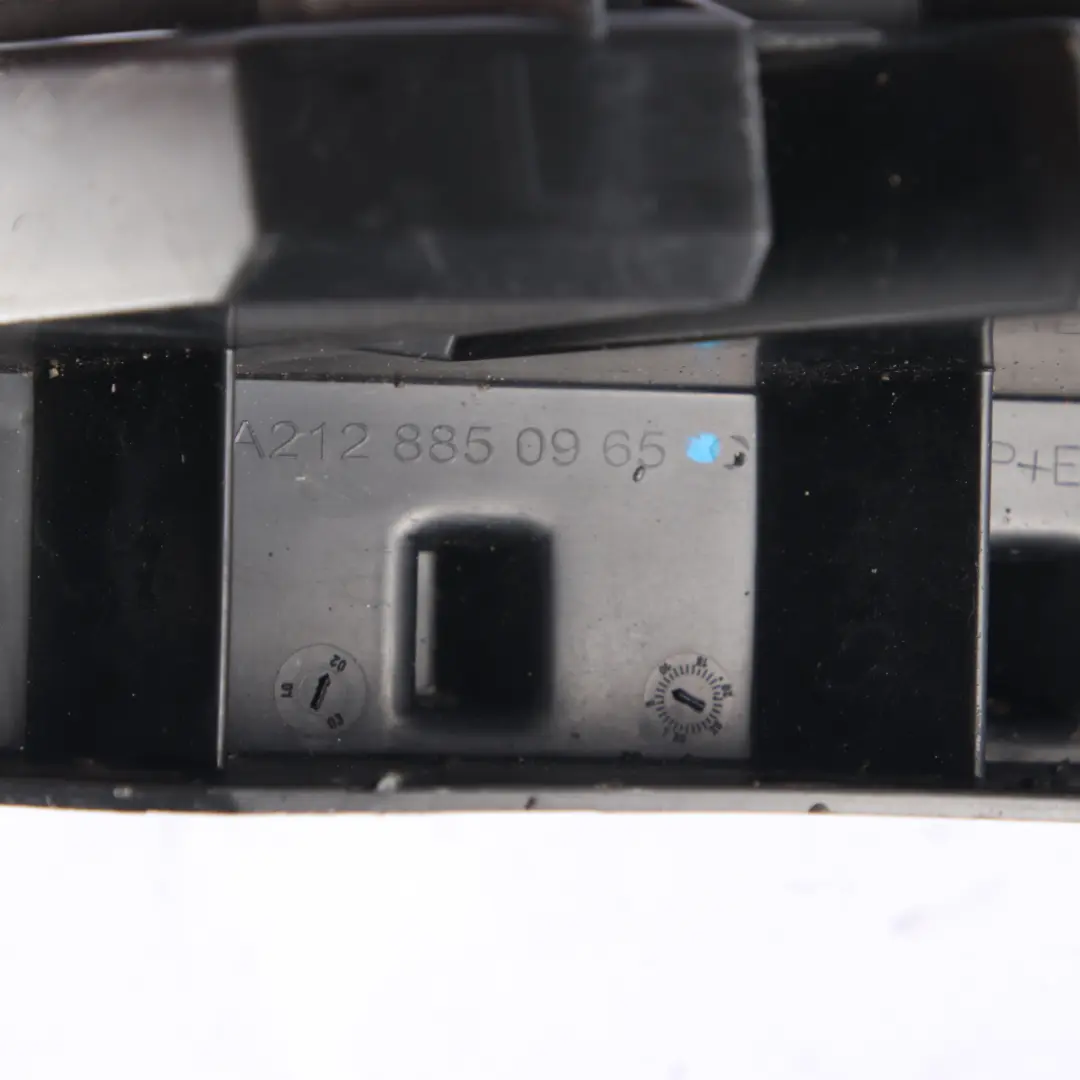 Bumper Bracket Rear Left N/S Mounting Trim Cover to Mercedes W212 with Part number A2128850965 Mercedes W212 Bumper Bracket Rear Left N/S Mounting Trim Cover - SKU A2128850965 - Part number A2128850965