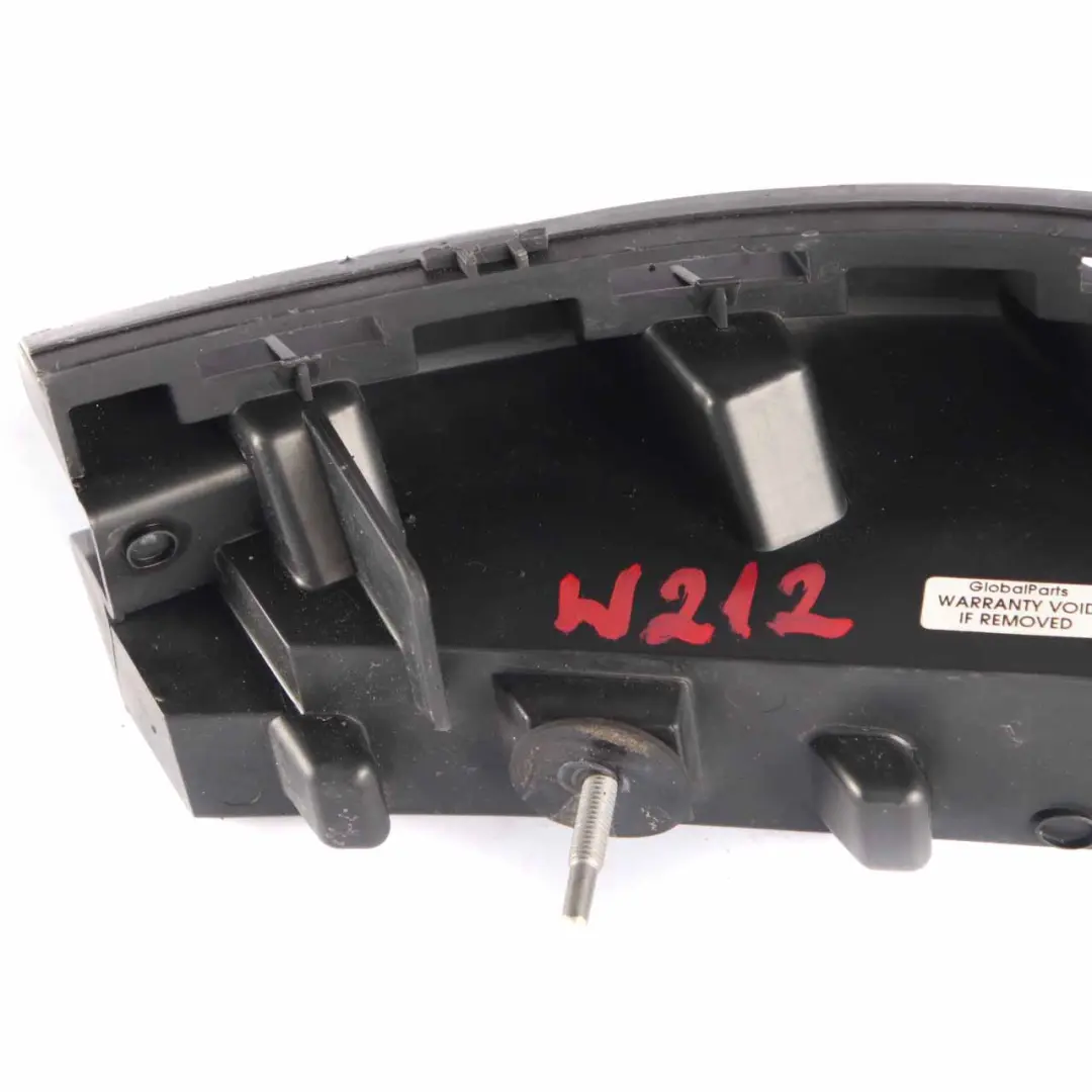 Mercedes W212 Bumper Bracket Rear Left N/S Mounting Trim Cover - SKU A2128850965 - Part number A2128850965