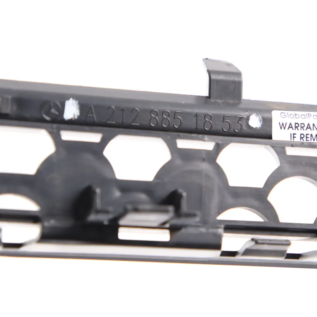 Front Bumper Fog Light Lamp Cover Right O/S Grille to Mercedes W212 with Part number A2128851853 Mercedes W212 Front Bumper Fog Light Lamp Cover Right O/S Grille - SKU A2128851853 - Part number A2128851853