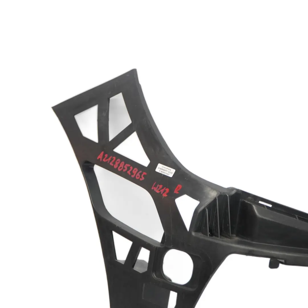 Bumper Bracket Front Right O/S Holder Mount Trim to Mercedes W212 with Part number A2128852965 Mercedes W212 Bumper Bracket Front Right O/S Holder Mount Trim - SKU A2128852965 - Part number A2128852965