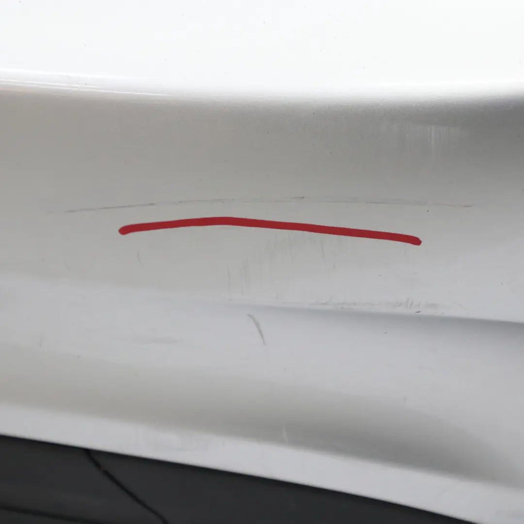 Bumper AMG Trim Panel Iridium Silver Metallic - 775 to Mercedes W212 Rear with Part number A2128853538 Mercedes W212 Rear Bumper AMG Trim Panel Iridium Silver Metallic - 775 - SKU A2128853538-IRS - Part number A2128853538