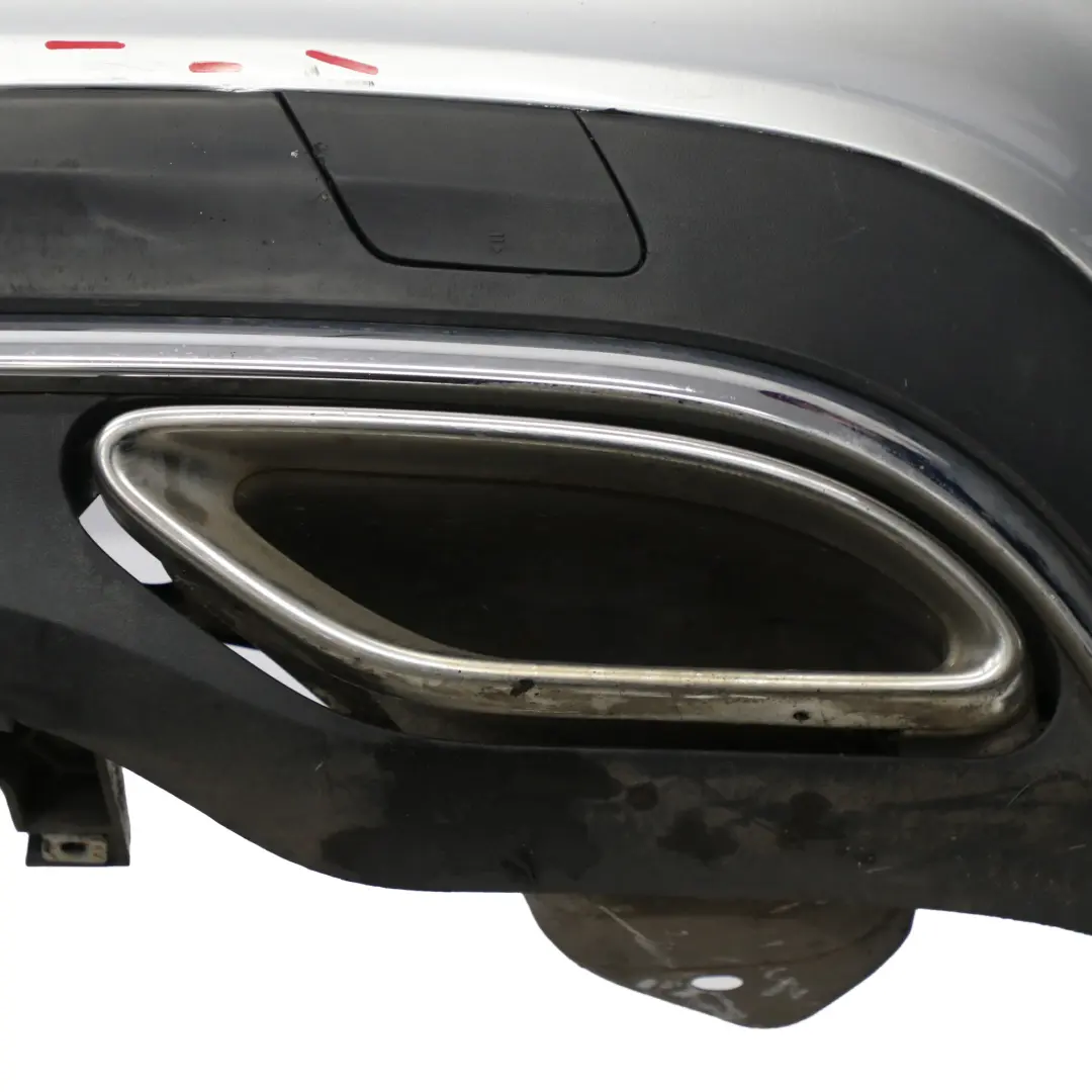 Bumper AMG Trim Panel Iridium Silver Metallic - 775 to Mercedes W212 Rear with Part number A2128853538 Mercedes W212 Rear Bumper AMG Trim Panel Iridium Silver Metallic - 775 - SKU A2128853538-IRS - Part number A2128853538