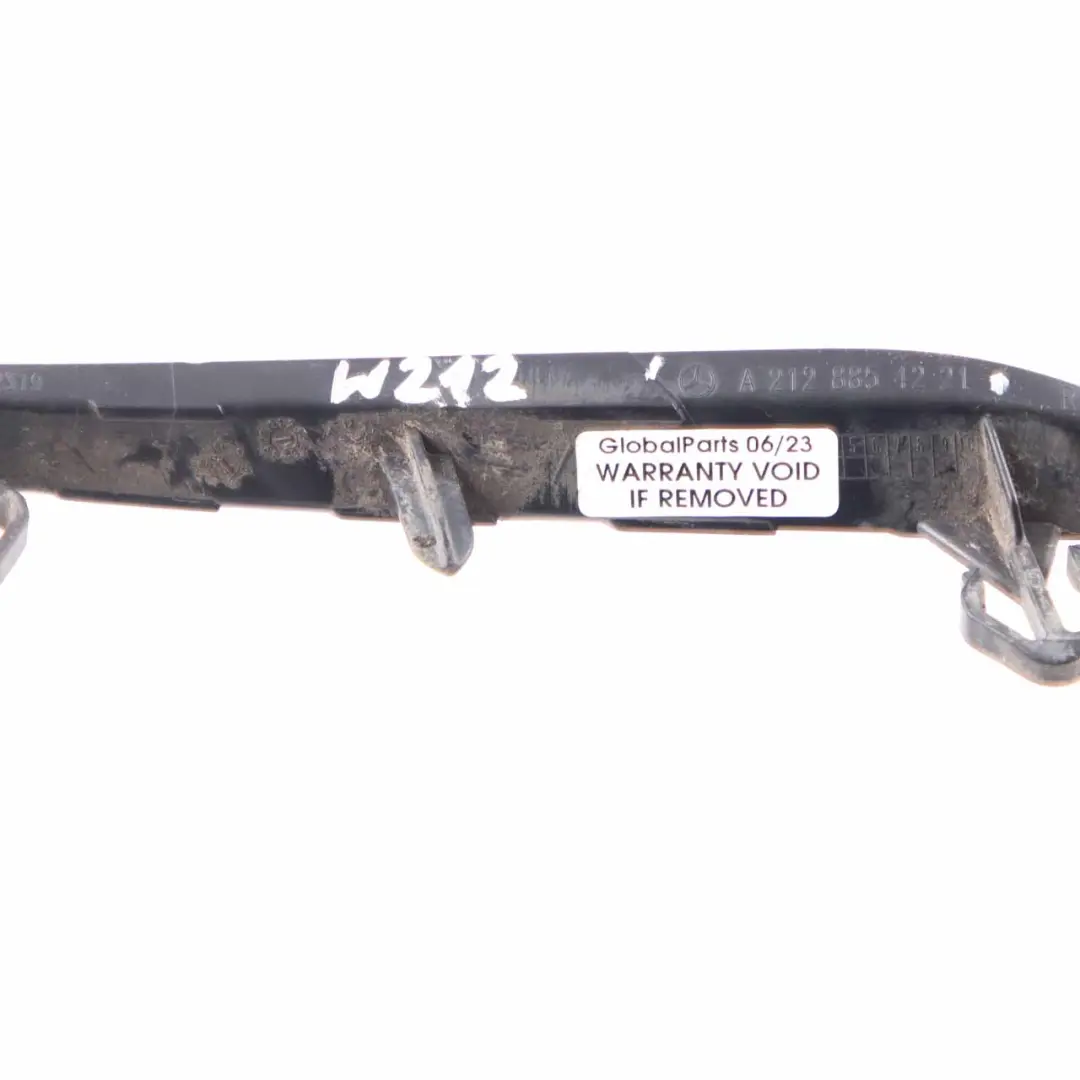 Styling Rear Bumper Right O/S Grille Strip Trim to Mercedes W212 AMG with Part number A2128854221 Mercedes W212 AMG Styling Rear Bumper Right O/S Grille Strip Trim - SKU A2128854221 - Part number A2128854221