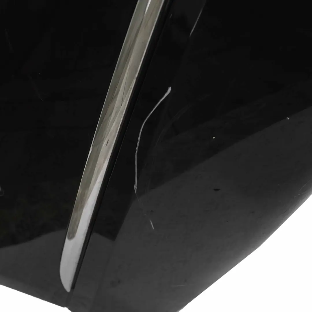 Bumper Saloon Trim Panel Cover Obsidian Black - 197 to Mercedes W212 Rear with Part number A2128858325 Mercedes W212 Rear Bumper Saloon Trim Panel Cover Obsidian Black - 197 - SKU A2128858325-OB - Part number A2128858325