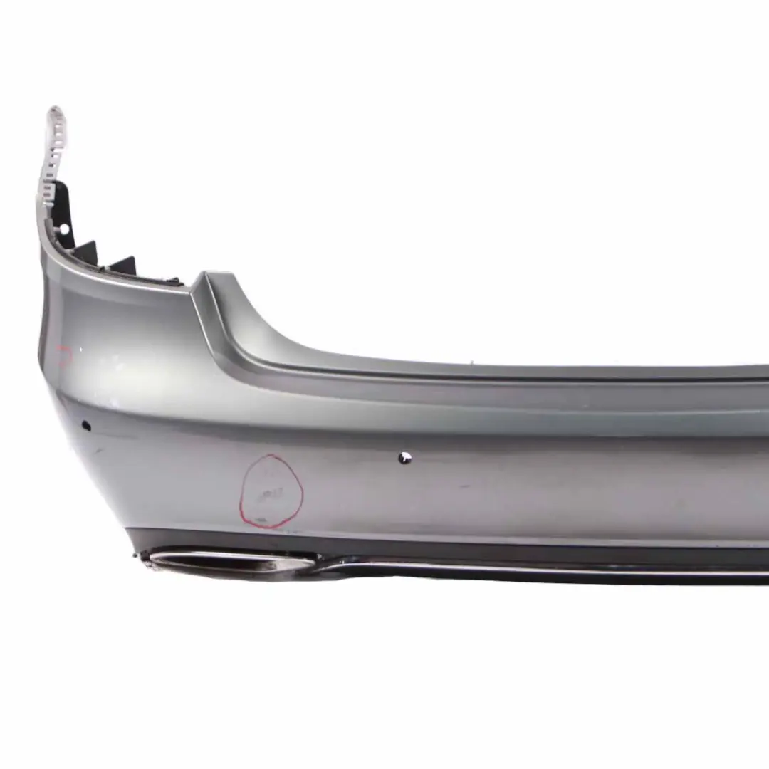 Bumper Saloon Trim Panel Cover Palladium Silver Metallic 792 to Mercedes W212 Rear with Part number A2128858325 Mercedes W212 Rear Bumper Saloon Trim Panel Cover Palladium Silver Metallic 792 - SKU A2128858325-PAL - Part number A2128858325