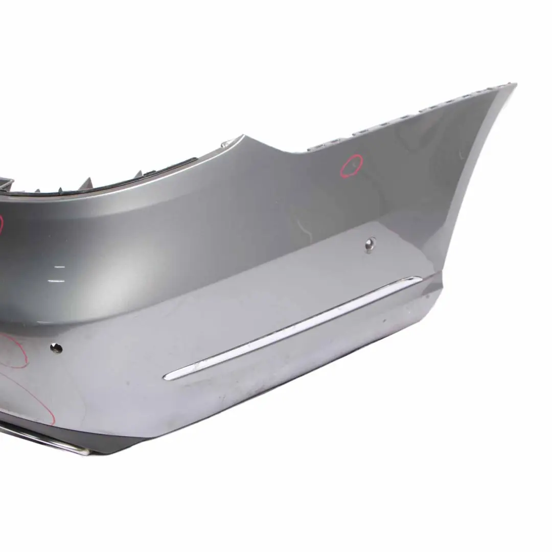 Bumper Saloon Trim Panel Cover Palladium Silver Metallic 792 to Mercedes W212 Rear with Part number A2128858325 Mercedes W212 Rear Bumper Saloon Trim Panel Cover Palladium Silver Metallic 792 - SKU A2128858325-PAL - Part number A2128858325