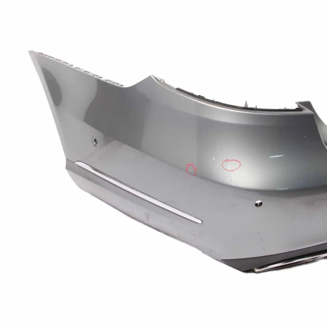 Bumper Saloon Trim Panel Cover Palladium Silver Metallic 792 to Mercedes W212 Rear with Part number A2128858325 Mercedes W212 Rear Bumper Saloon Trim Panel Cover Palladium Silver Metallic 792 - SKU A2128858325-PAL - Part number A2128858325