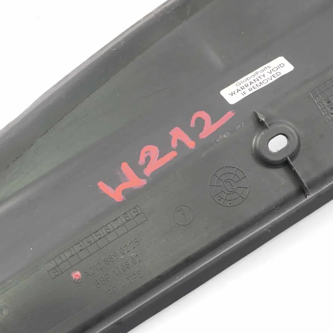  Parafango Alare Mercedes W212 Anteriore Destro O/S Holder Dust Cover - SKU A2128890225 - Numero di parte A2128890225