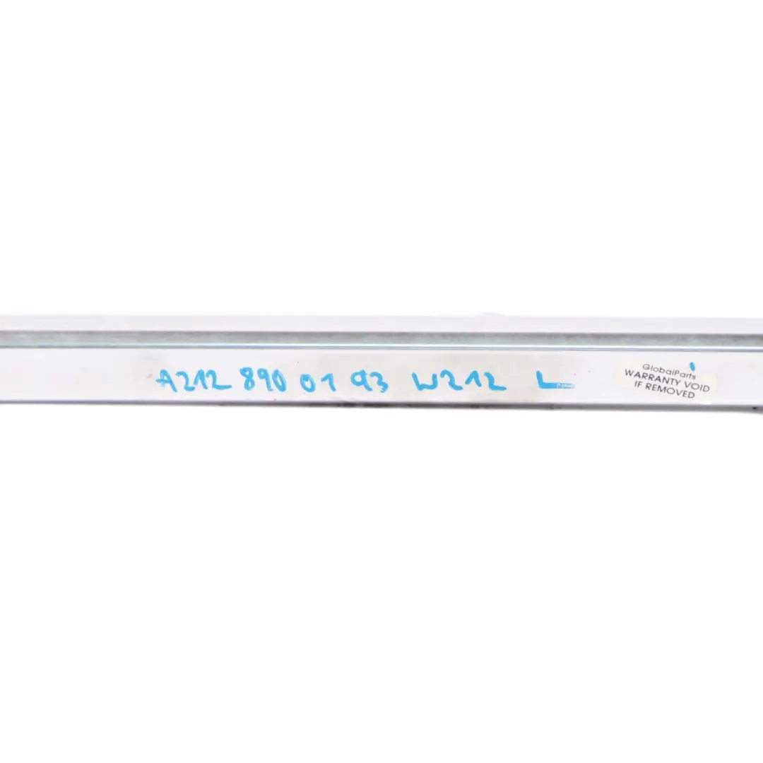 Mercedes W212 Barre toit break gauche Moulure de Barre toit Chrome - SKU A2128900193 - Numéro de pièce A2128900193