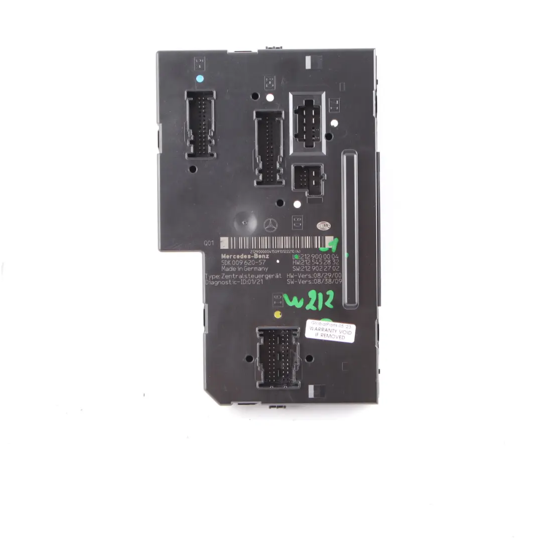  SAM Módulo Mercedes W212 Caja de Fusibles Relé Unidad de Control - SKU A2129000004 - Número de pieza A2129000004
