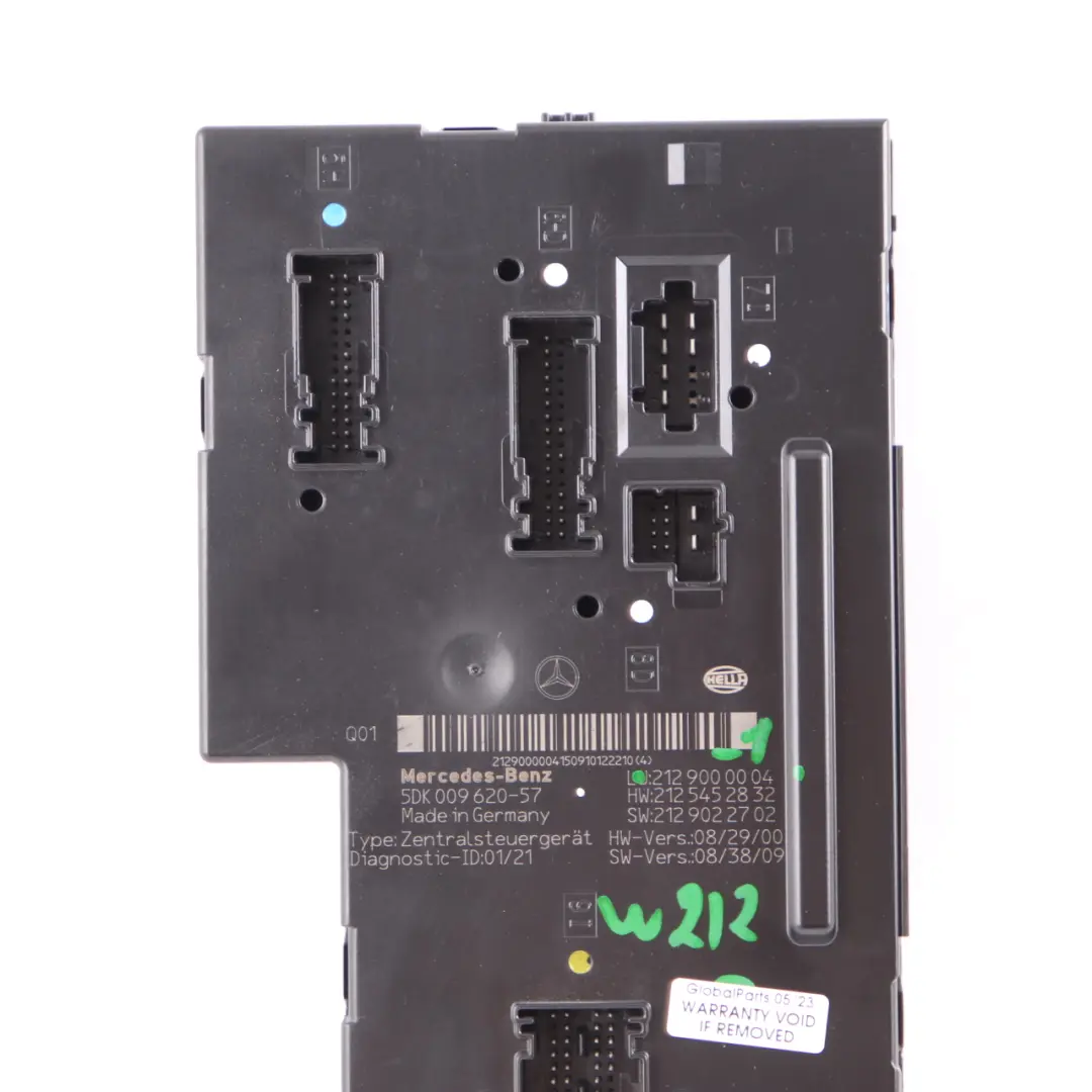  SAM Módulo Mercedes W212 Caja de Fusibles Relé Unidad de Control - SKU A2129000004 - Número de pieza A2129000004