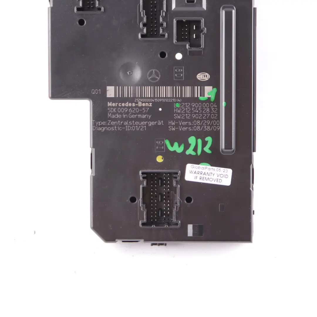  Module SAM Mercedes W212 Boîte à fusibles Unité de contrôle relais - SKU A2129000004 - Numéro de pièce A2129000004