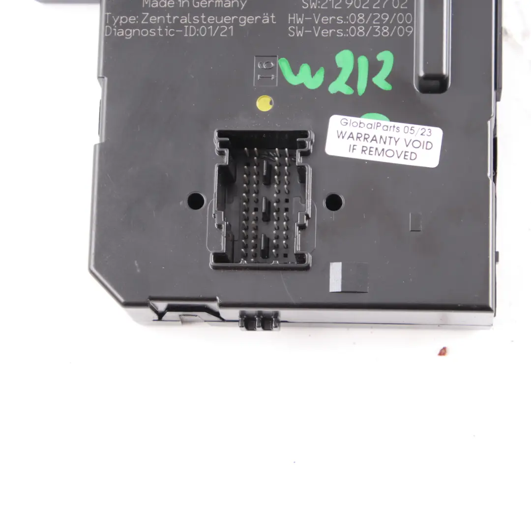  Module SAM Mercedes W212 Boîte à fusibles Unité de contrôle relais - SKU A2129000004 - Numéro de pièce A2129000004