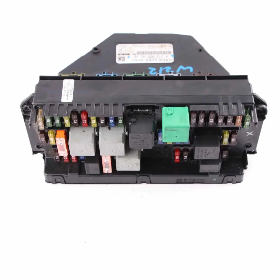 Caja Fusibles Unidad Control Relé Módulo Eléctrico SAM para Mercedes W212 con número de pieza A2129000006 Mercedes W212 Caja Fusibles Unidad Control Relé Módulo Eléctrico SAM - SKU A2129000006 - Número de pieza A2129000006