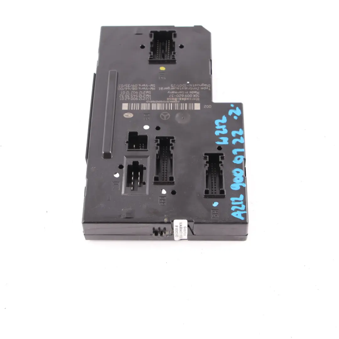  Fuse Box Mercedes W212 Central Fuse Relay Control Unit Module - SKU A2129000122 - Part number A2129000122