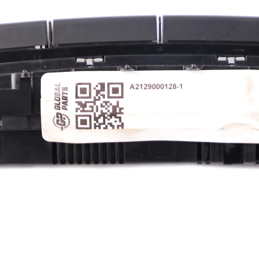 Air Conditioning Switch Mercedes W212 Heater Blower Control Panel - SKU A2129000128-1 - Part number A2129000128