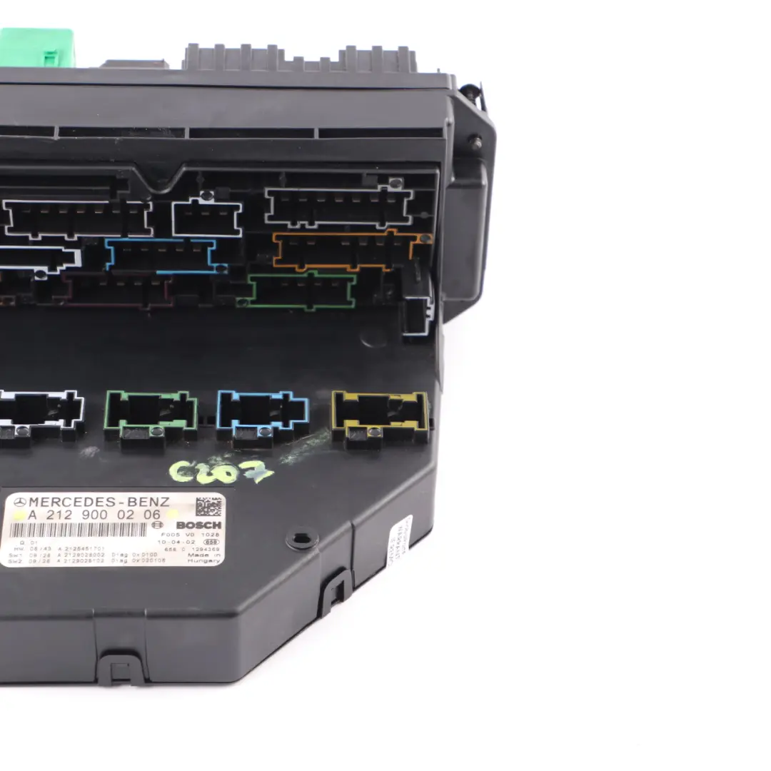 Front Fuse Box Mercedes W204 C207 Relay Control Unit SAM Module to with Part number A2129000206 Front Fuse Box Mercedes W204 C207 Relay Control Unit SAM Module - SKU A2129000206 - Part number A2129000206