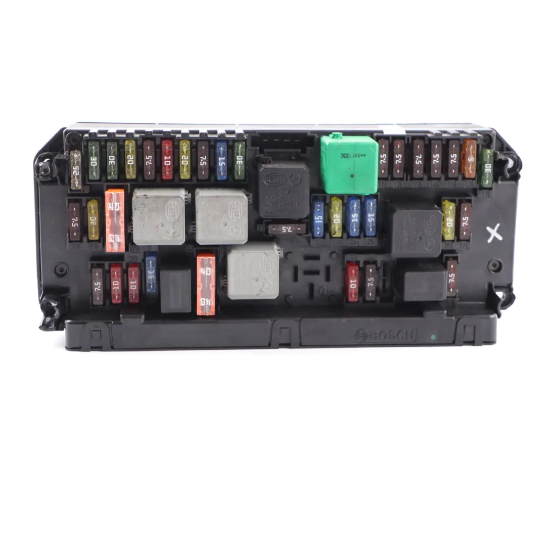 Caja Fusibles Delantera Mercedes W204 C207 Control Relés Módulo SAM para con número de pieza A2129000206 Caja Fusibles Delantera Mercedes W204 C207 Control Relés Módulo SAM - SKU A2129000206 - Número de pieza A2129000206