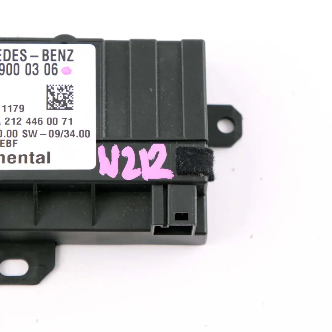 Pump Module Control Unit to Mercedes W212 Fuel with Part number A2129000306 Mercedes W212 Fuel Pump Module Control Unit - SKU A2129000306 - Part number A2129000306