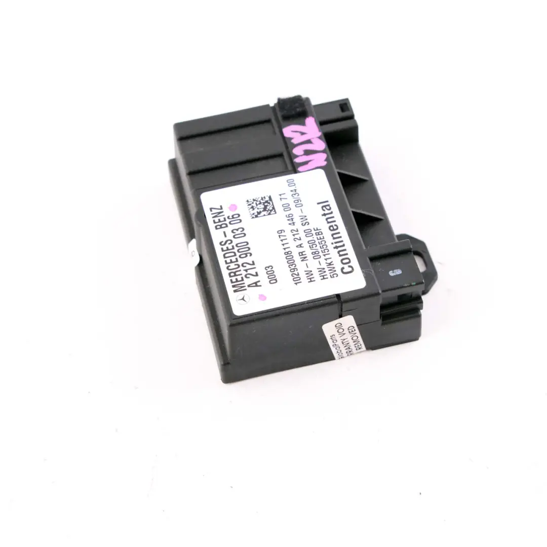 Pump Module Control Unit to Mercedes W212 Fuel with Part number A2129000306 Mercedes W212 Fuel Pump Module Control Unit - SKU A2129000306 - Part number A2129000306