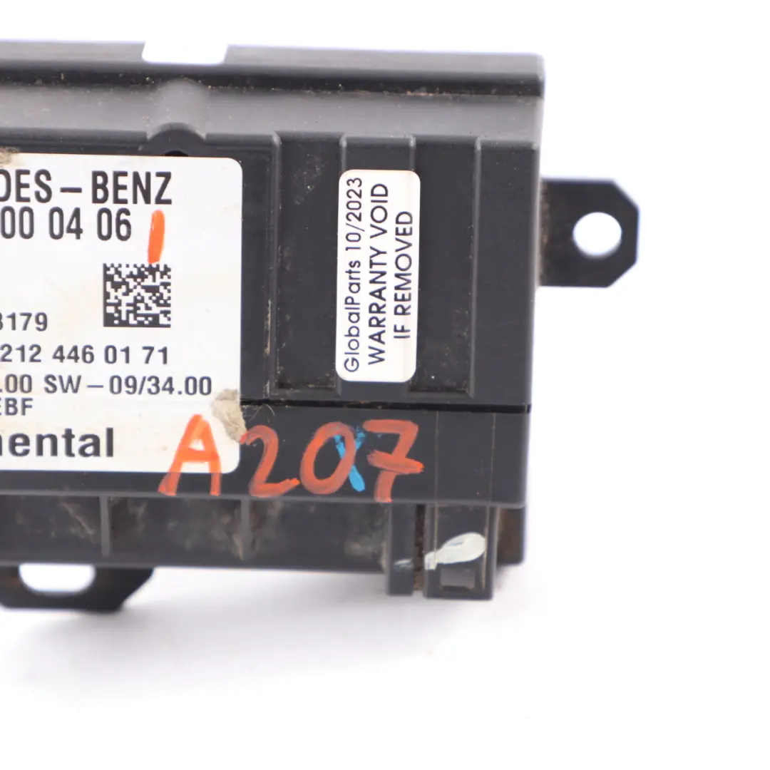  Módulo Bomba Combustible Mercedes W207 C207 A207 Unidad control ECU - SKU A2129000406 - Número de pieza A2129000406