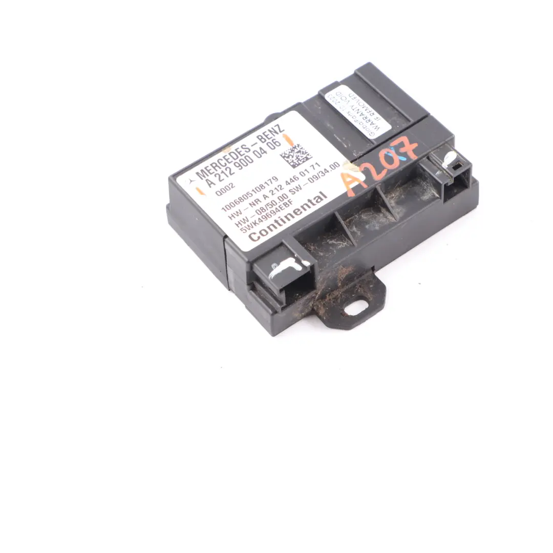 Fuel Pump Module Mercedes W207 C207 A207 Control Unit ECU - SKU A2129000406 - Part number A2129000406