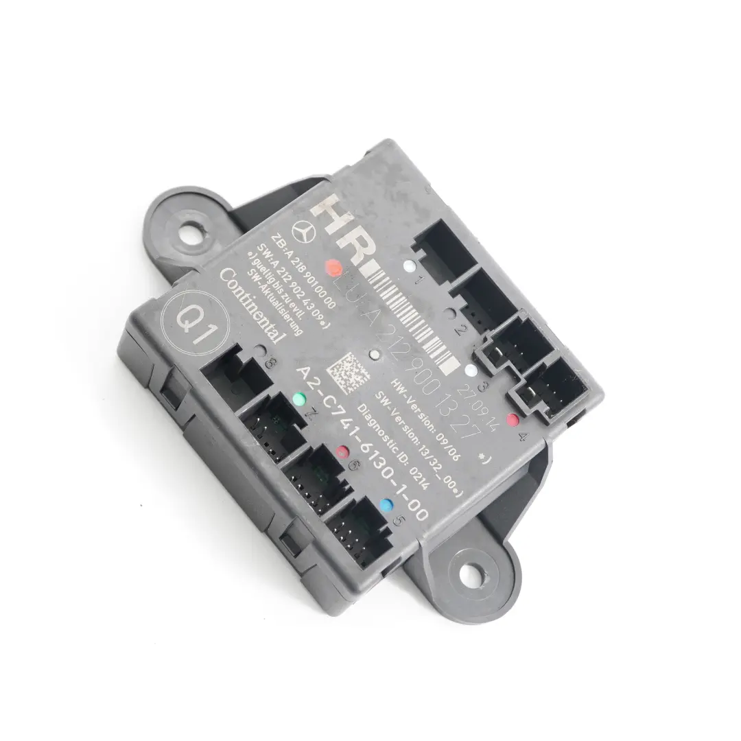  Door Module Mercedes W204 W212 Rear Right O/S Control Unit Module - SKU A2129001327 - Part number A2129001327