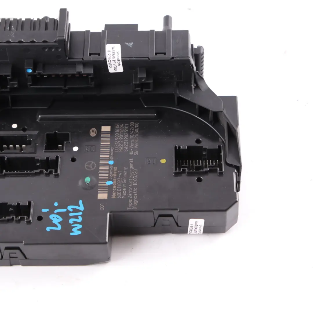 Mercedes S212 Fuse Box Rear Relay Control Unit Electric Module SAM - SKU A2129001606 - Part number A2129001606