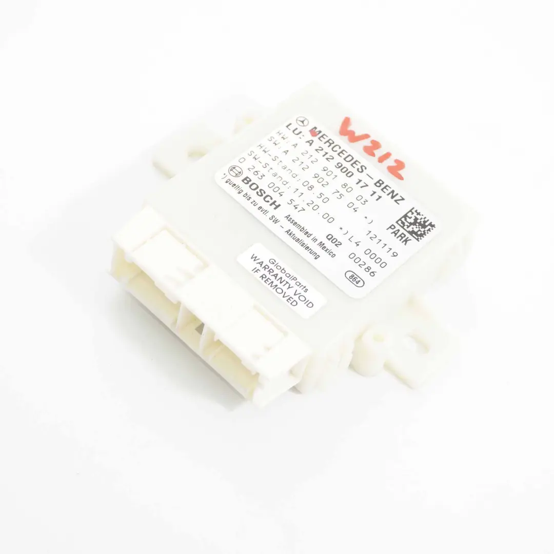 PDC Module De Contrôle Distance Stationnement Capteur pour Mercedes W212 à propos du numéro de pièce A2129001711 Mercedes W212 PDC Module De Contrôle Distance Stationnement Capteur - SKU A2129001711 - Numéro de pièce A2129001711