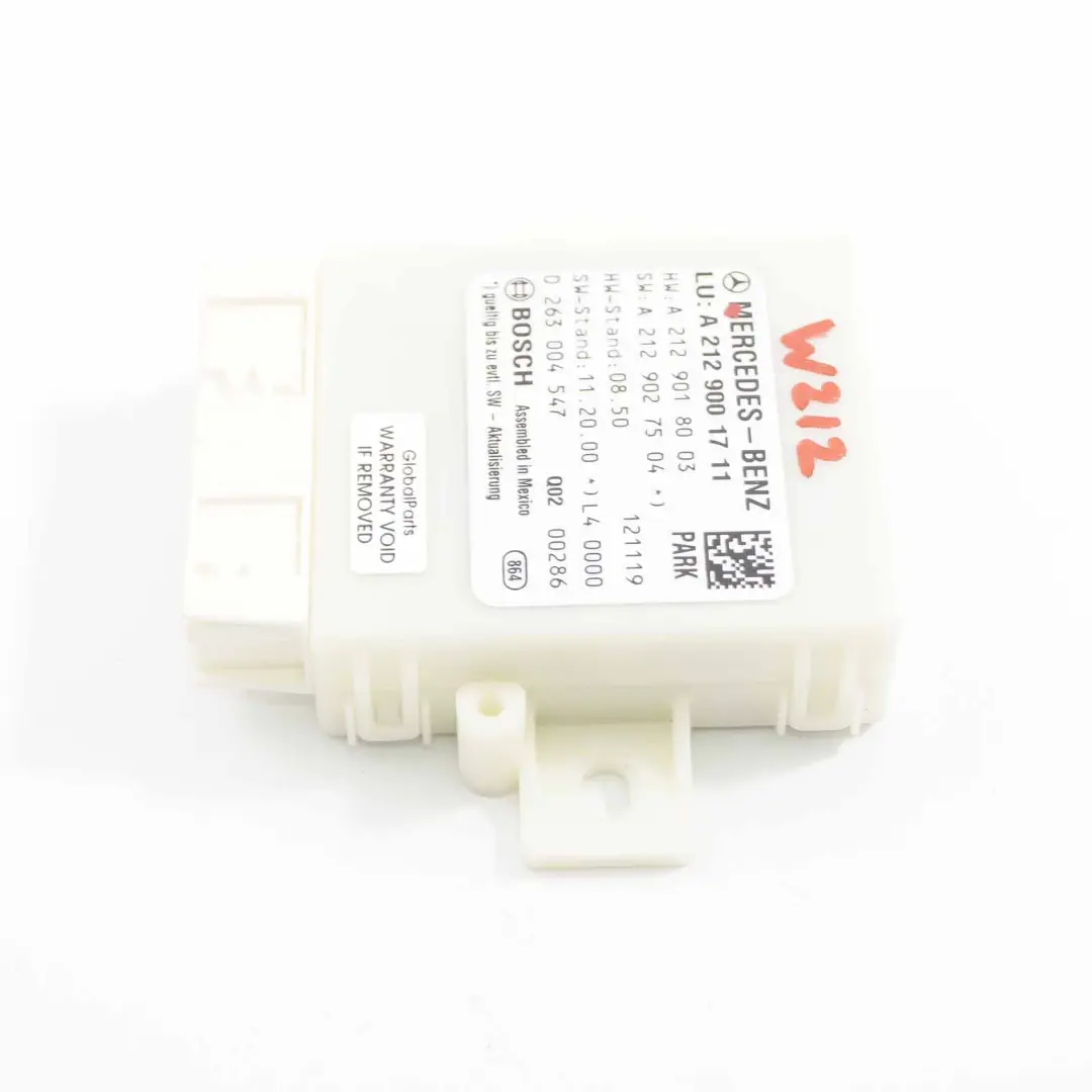 Mercedes W212 PDC Parking Distance Control Unit Module Sensor - SKU A2129001711 - Part number A2129001711