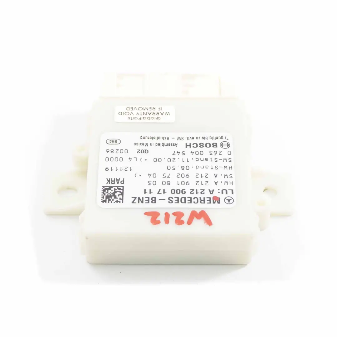 Mercedes W212 PDC Parking Distance Control Unit Module Sensor - SKU A2129001711 - Part number A2129001711