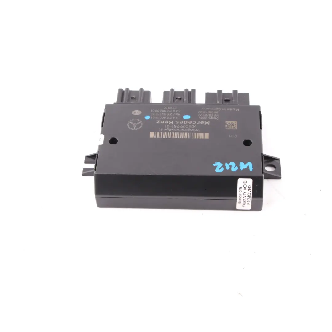Towing Hitch Trailer Hook Module Control Unit to Mercedes W212 with Part number A2129001901 Mercedes W212 Towing Hitch Trailer Hook Module Control Unit - SKU A2129001901 - Part number A2129001901