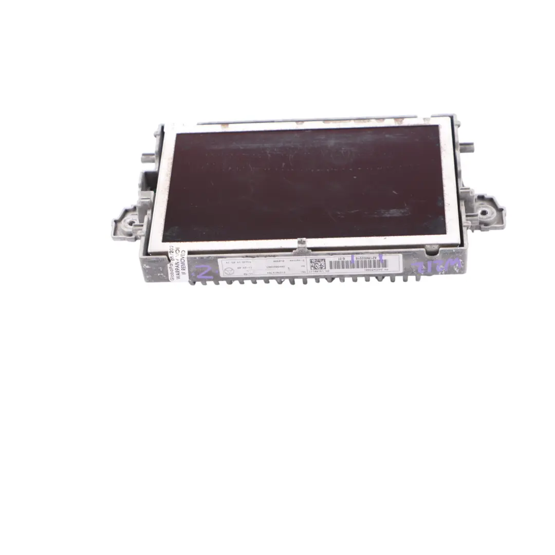 Display Screen Mercedes W212 Information Navigation Dashboard  - SKU A2129002216-1 - Part number A2129002216