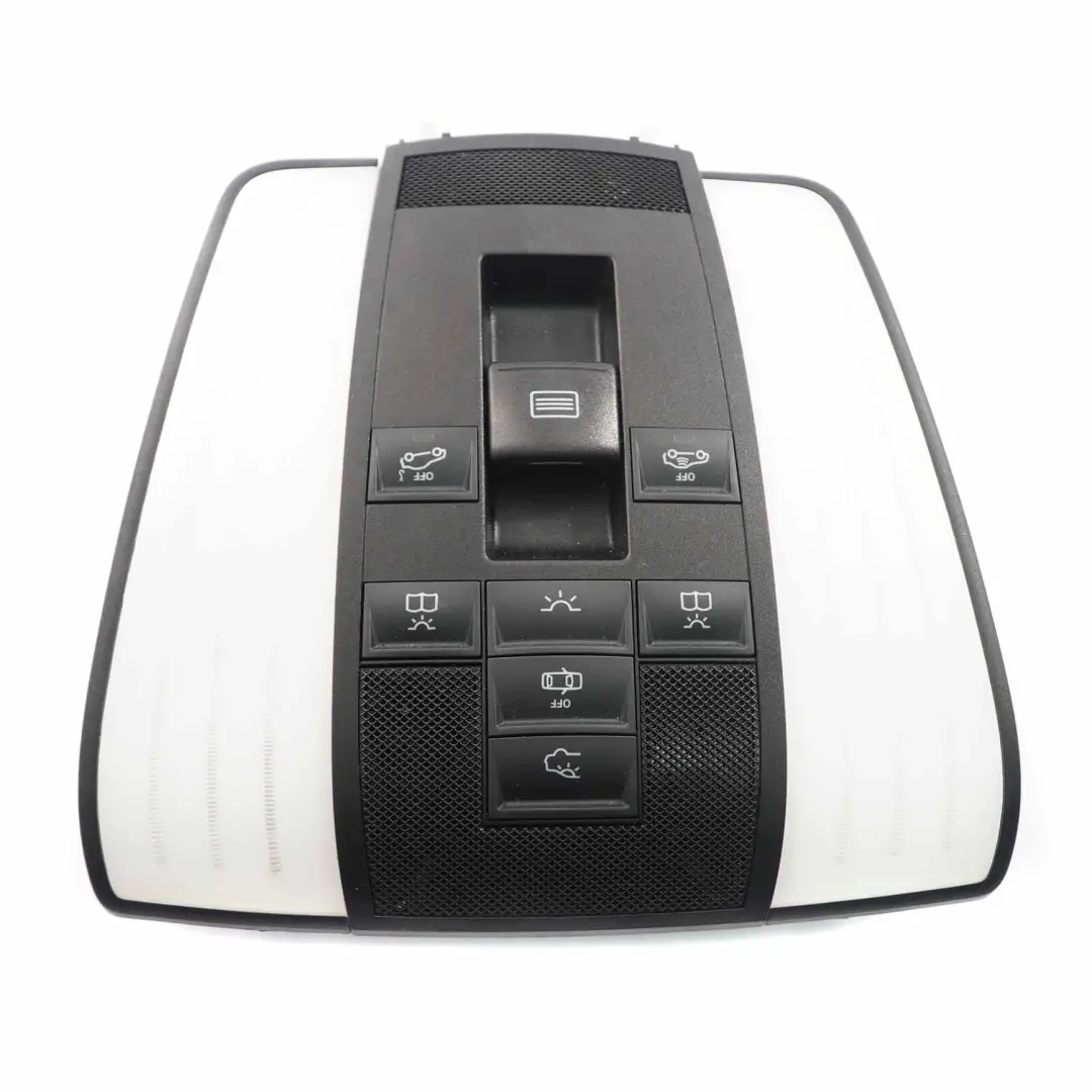 Mercedes W212 Feu toit Lampe lecture Panneau d'interrupteur Noir - SKU A2129002525 - Numéro de pièce A2129002525