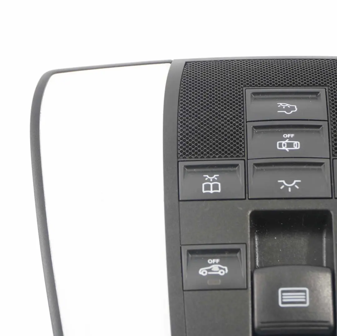 Mercedes W212 Roof Light Reading Lamp Interior Switch Panel Black - SKU A2129002525 - Part number A2129002525