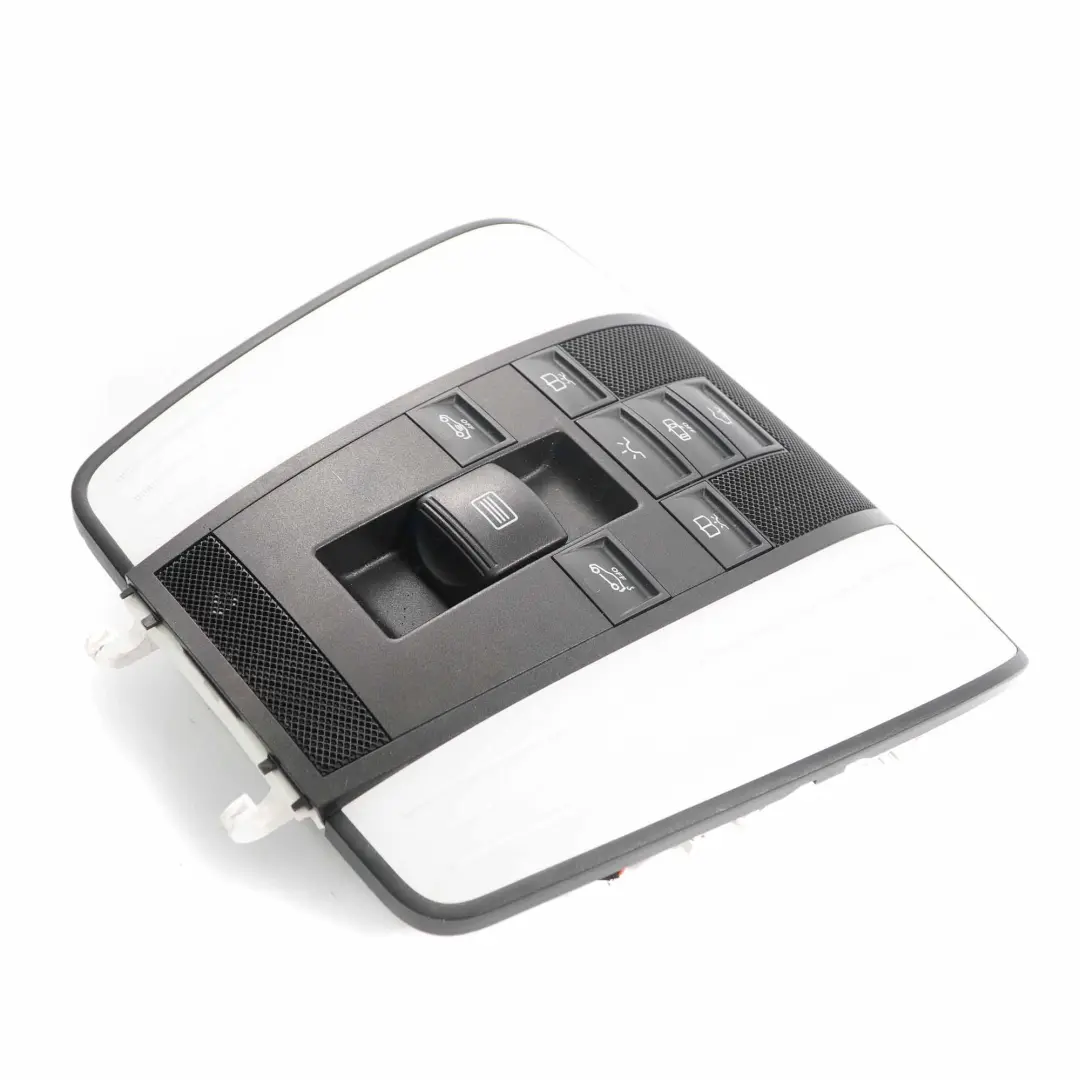 Roof Light Reading Lamp Interior Switch Panel Black to Mercedes W212 with Part number A2129002525 Mercedes W212 Roof Light Reading Lamp Interior Switch Panel Black - SKU A2129002525 - Part number A2129002525