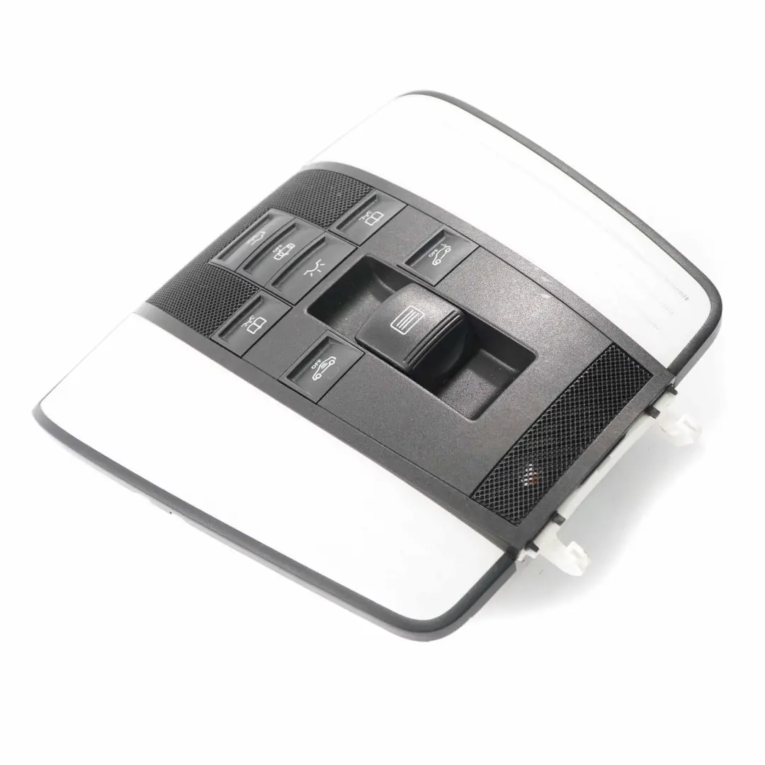Roof Light Reading Lamp Interior Switch Panel Black to Mercedes W212 with Part number A2129002525 Mercedes W212 Roof Light Reading Lamp Interior Switch Panel Black - SKU A2129002525 - Part number A2129002525