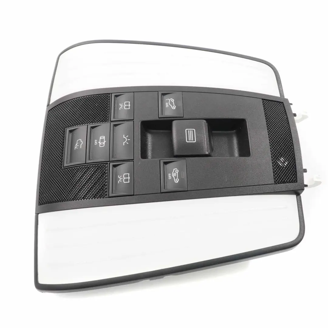 Luz Techo Lámpara Lectura Interior Panel Interruptores para Mercedes W212 con número de pieza A2129002525 Mercedes W212 Luz Techo Lámpara Lectura Interior Panel Interruptores - SKU A2129002525 - Número de pieza A2129002525