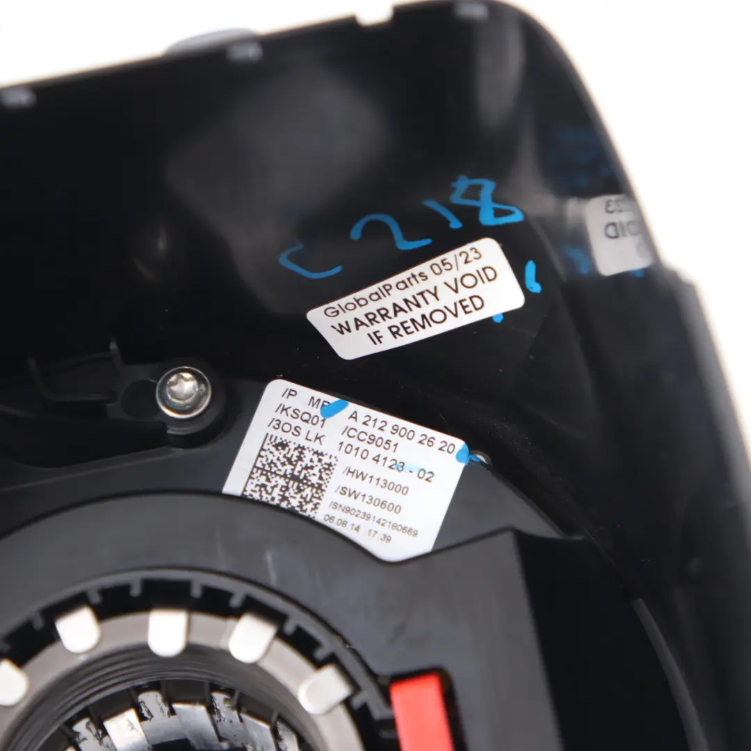 Steering Column Cluster Switch Wiper Stalk Squib Slip to Mercedes W212 with Part number A2129002620 Mercedes W212 Steering Column Cluster Switch Wiper Stalk Squib Slip - SKU A2129002620 - Part number A2129002620