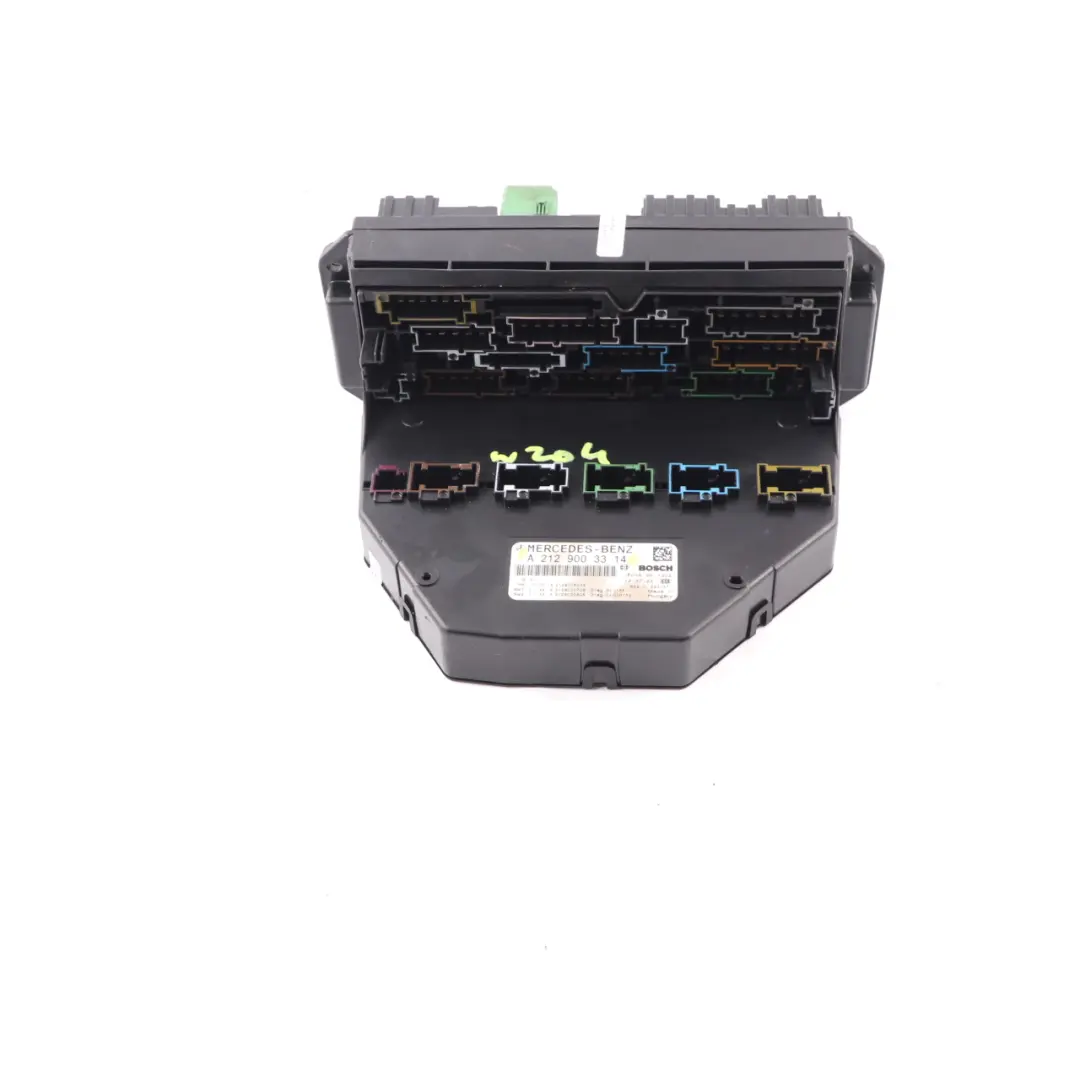 Mercedes W204 Caja fusibles delantera Relé Unidad control SAM Módulo - SKU A2129003314 - Número de pieza A2129003314