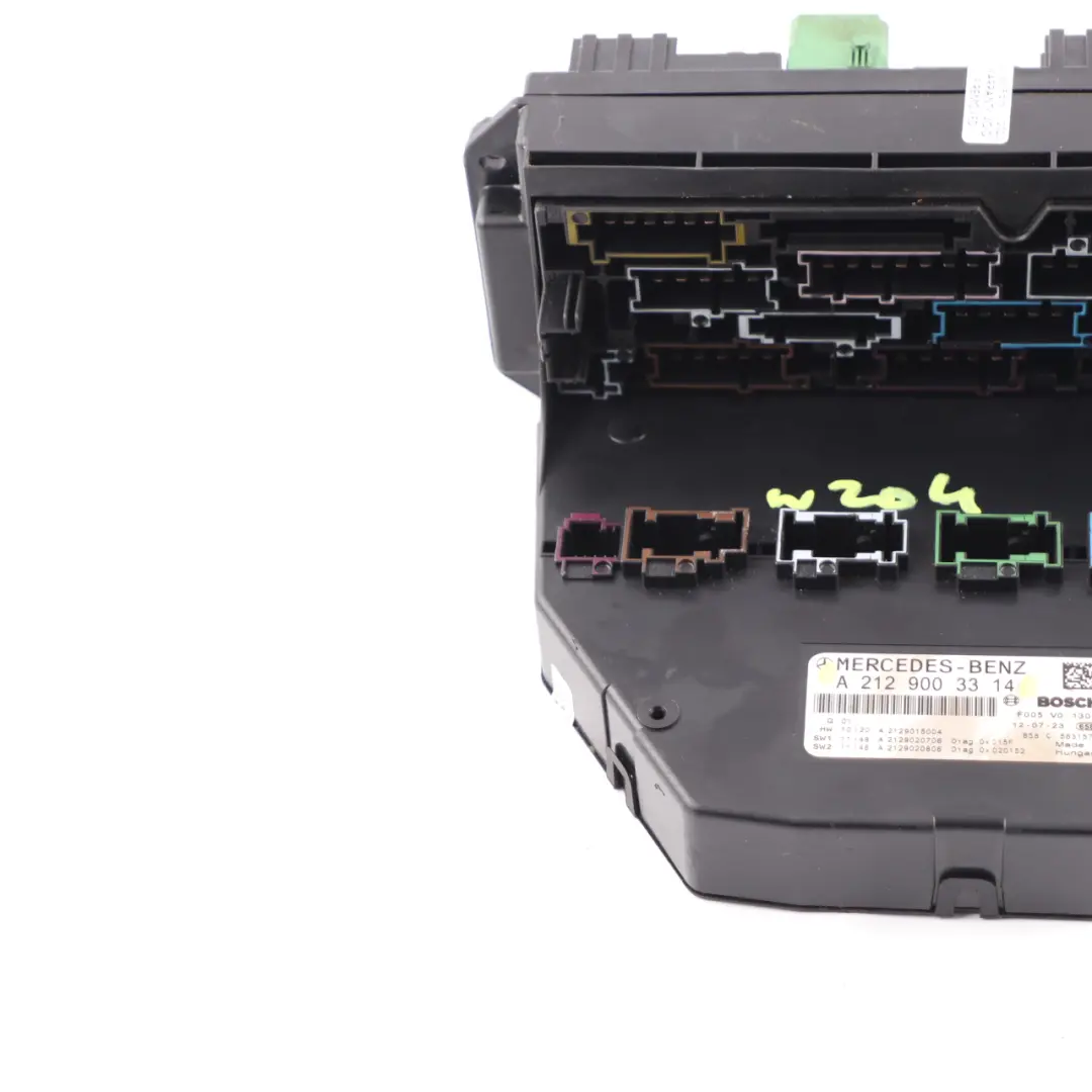 Boîte fusibles avant Unité contrôle relais Module SAM pour Mercedes W204 à propos du numéro de pièce A2129003314 Mercedes W204 Boîte fusibles avant Unité contrôle relais Module SAM - SKU A2129003314 - Numéro de pièce A2129003314